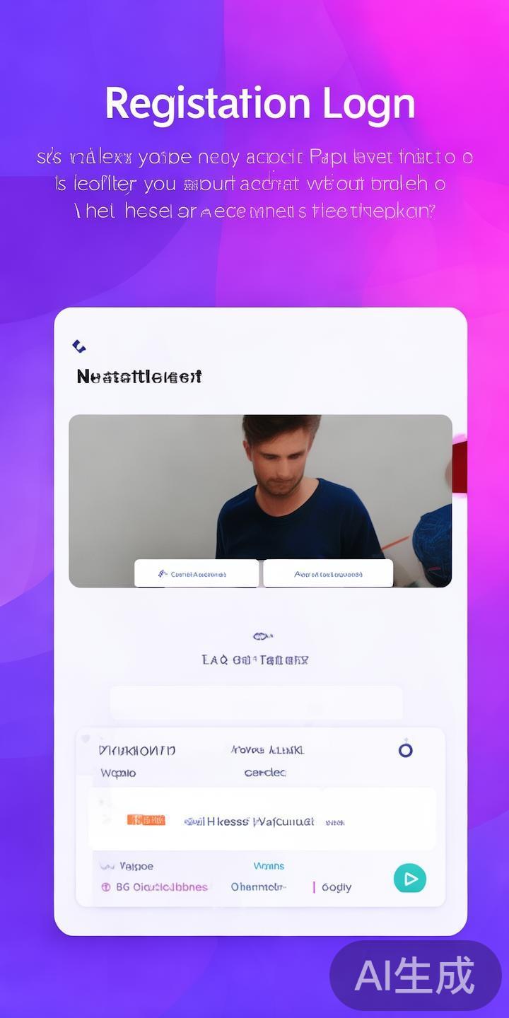 账号注册与登录：新用户可通过手机号、邮箱注册账号。